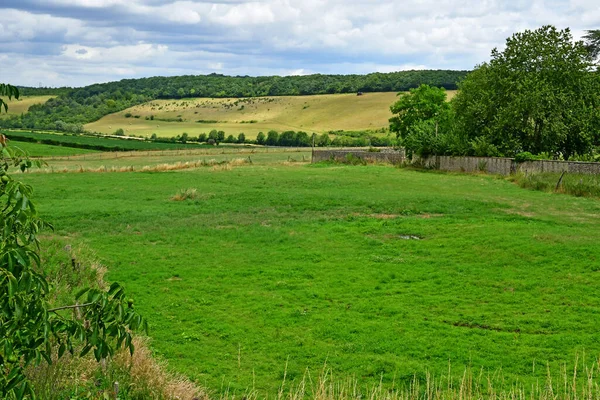 Buhy France July 2020 Picturesque Village Summer — Stock Photo, Image