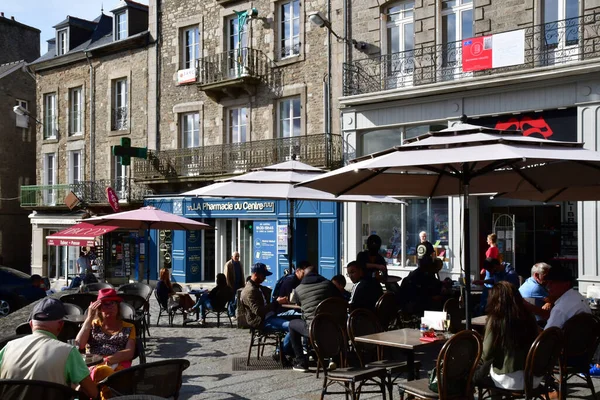 Dinan Francja Wrzesień 2020 Malownicze Miasto — Zdjęcie stockowe