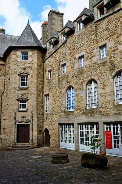 Dinan France September 2020 Hotel Des Chevaliers Beaumanoir — Stock Photo, Image