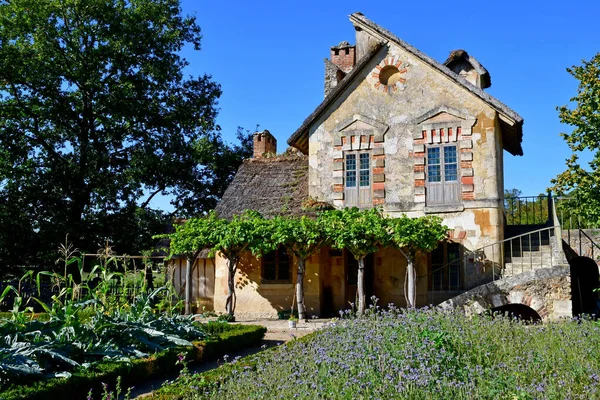 Versailles France September 2020 Queen Hamlet Marie Antoinette Estate Parc — Stock Photo, Image