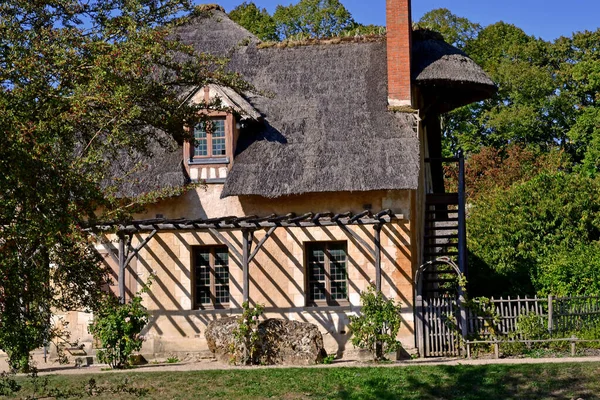 Versailles France Septembre 2020 Hameau Reine Marie Antoinette Dans Parc — Photo