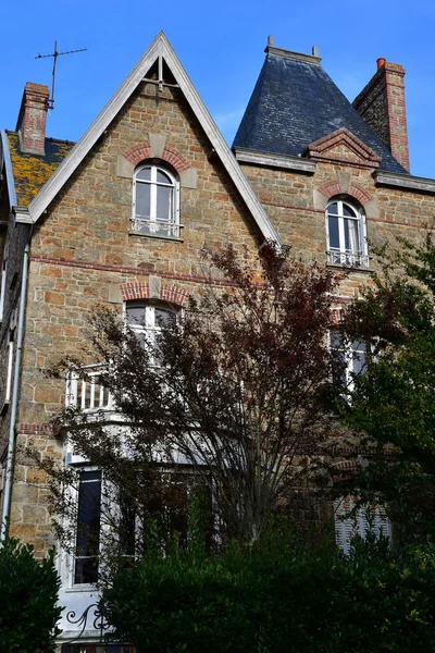 Saint Malo Francia Septiembre 2020 Pintoresca Casa —  Fotos de Stock