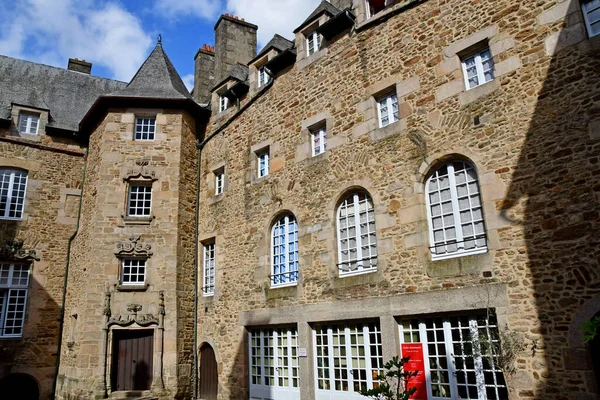 Dinan France September 2020 Hotel Des Chevaliers Beaumanoir — Stock Photo, Image