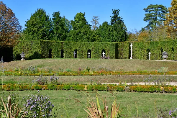 Versailles Francie Září 2020 Zahrada Grand Trianon Panství Marie Antoinette — Stock fotografie