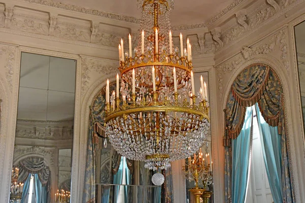 Versailles France September 2020 Mirrors Room Grand Trianon Marie Antoinette — стокове фото