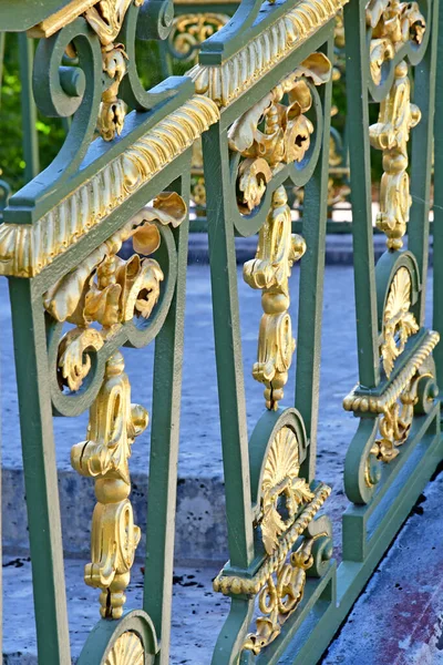 Versailles France September 2020 Handrail Grand Trianon Marie Antoinette Estate — стокове фото