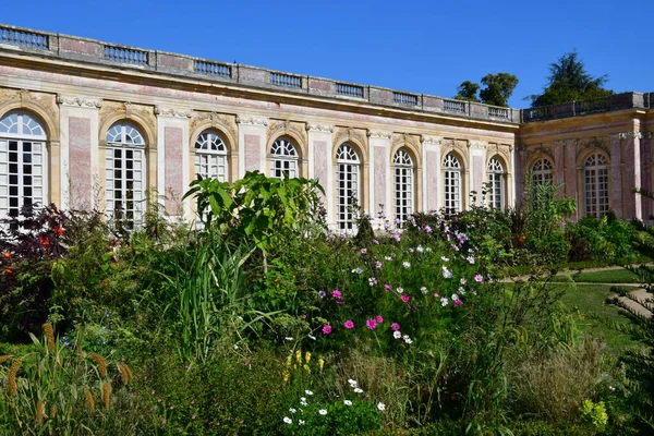 Versailles France September 2020 Grand Trianon Garden Marie Antoinette Estate — Stock Photo, Image