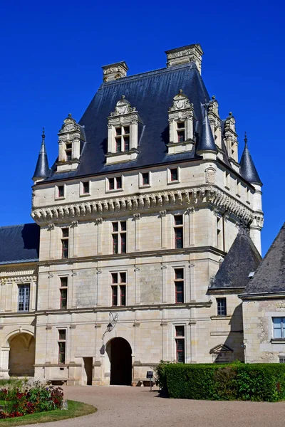 Valencay França Julho 2020 Castelo Talleyrand — Fotografia de Stock