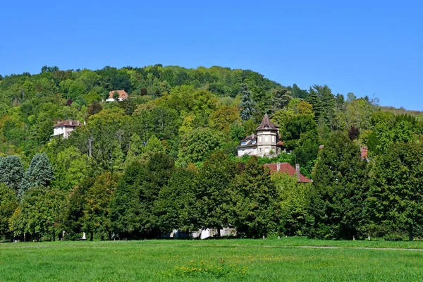 Vetheuil Frankrijk September 2020 Het Pittoreske Dorpje — Stockfoto