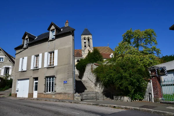 Vetheuil Francia Septiembre 2020 Pintoresco Pueblo —  Fotos de Stock