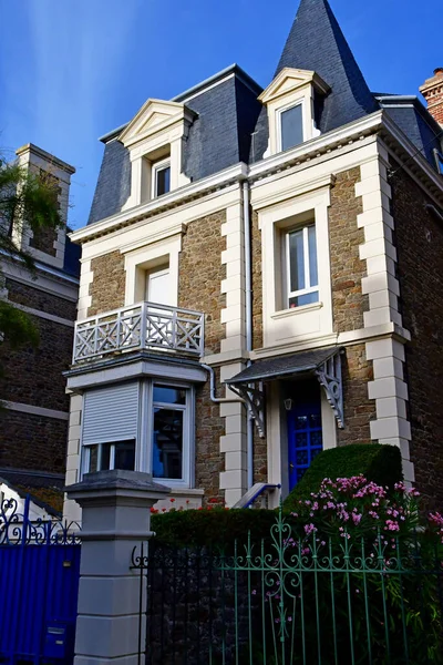 Saint Malo Frankrijk September 2020 Pittoresk Huis — Stockfoto