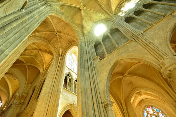 Triel Sur Seine Frankrijk Juni 2020 Historische Sint Martinuskerk — Stockfoto