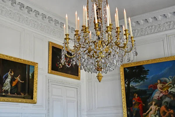ヴェルサイユ フランス 2020年9月22日 マリー アントワネット邸のグランド トリアノンの領主の間 — ストック写真