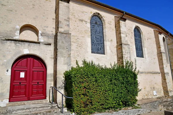 Follainville Dennemont Γαλλία Σεπτεμβρίου 2020 Εκκλησία Του Αγίου Μαρτίνου Στο — Φωτογραφία Αρχείου