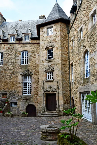 Dinan France September 2020 Hotel Des Chevaliers Beaumanoir — Stock Photo, Image