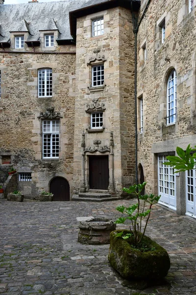 Dinan Francja Wrzesień 2020 Hotel Des Chevaliers Beaumanoir — Zdjęcie stockowe