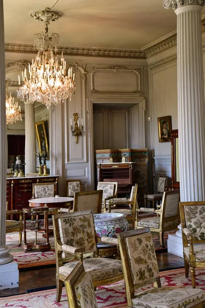 法国瓦伦凯 2020年7月13日 塔列朗城堡的大沙龙 — 图库照片