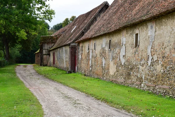 Radepont Francia Settembre 2020 Pittoresco Castello Bonnemare Normandia — Foto Stock