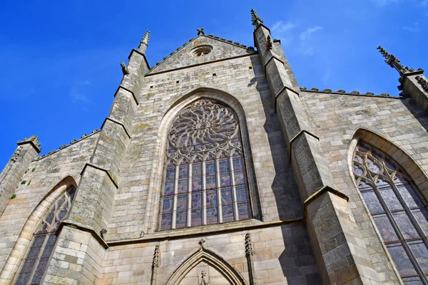 Dinan France September 2020 Saint Malo Church — Stock Photo, Image