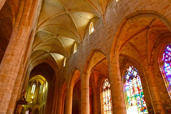 Dinan Francia Septiembre 2020 Iglesia Saint Malo — Foto de Stock