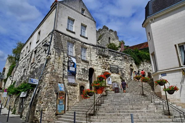 Montrichard Francia Luglio 2020 Città Storica Estate — Foto Stock