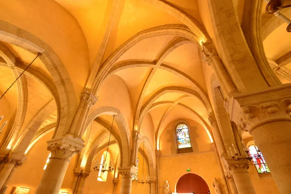 Verneuil Sur Seine France June 2020 Historical Saint Martin Church — Stock Photo, Image