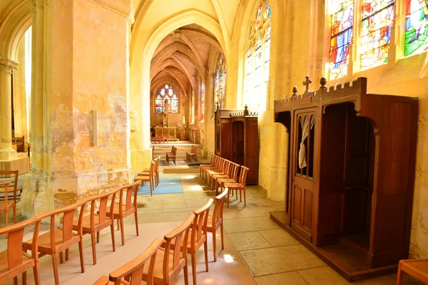 Triel Sur Seine France Juin 2020 Église Historique Saint Martin — Photo