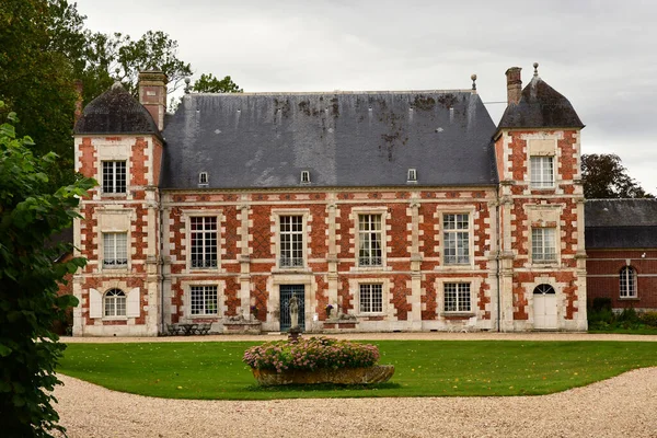 Radepont Frankreich September 2020 Das Malerische Schloss Bonnemare Der Normandie — Stockfoto