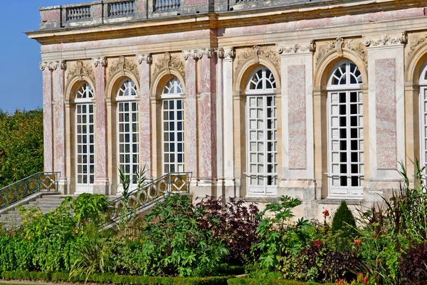 Versalhes França Setembro 2020 Jardim Grand Trianon Propriedade Marie Antoinette — Fotografia de Stock