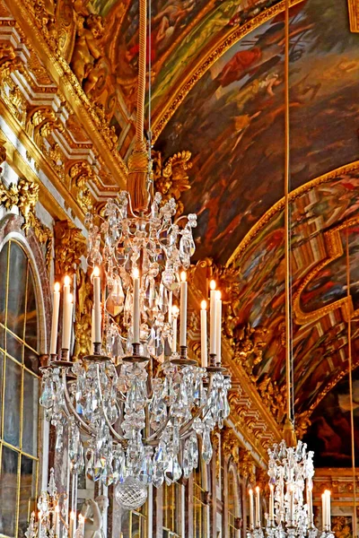 Versailles France September 2020 Зал Дзеркал Версальському Палаці — стокове фото