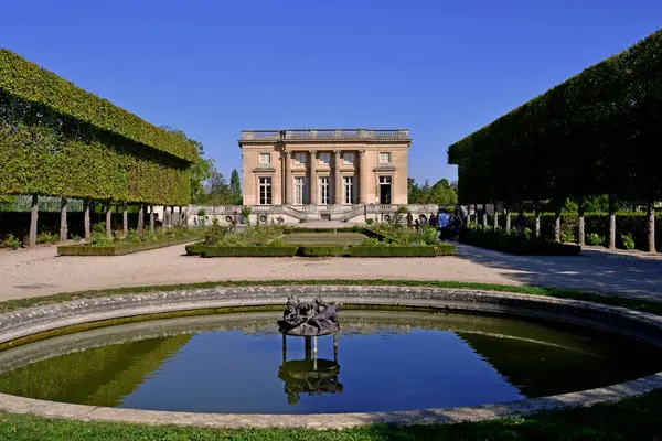 Versalles Francia Septiembre 2020 Petit Trianon Finca Marie Antoinette Parque — Foto de Stock
