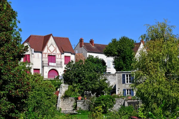 Vetheuil France Septembre 2020 Village Pittoresque — Photo