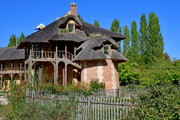 Versailles Frankreich September 2020 Königin Hamlet Anwesen Marie Antoinette Park — Stockfoto