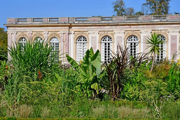 Versalles Francia Septiembre 2020 Jardín Grand Trianon Finca Marie Antoinette —  Fotos de Stock