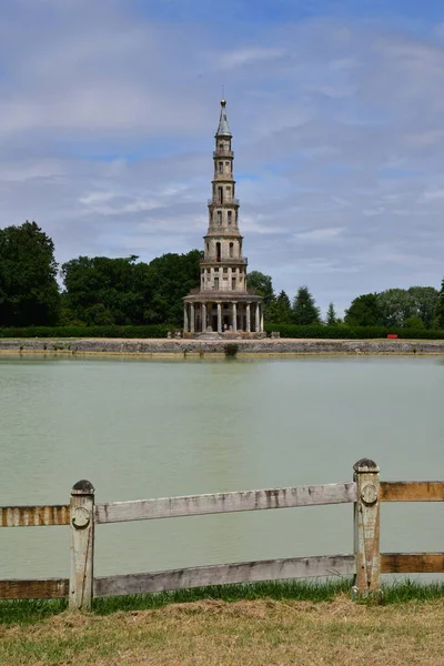 Amboise Francia Julio 2020 Pagoda Chanteloup Construida 1760 Por Duque —  Fotos de Stock