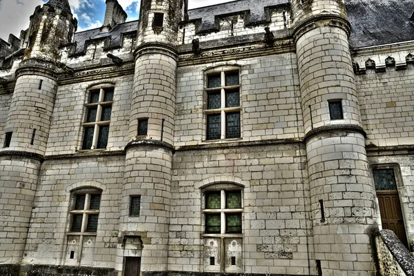 Loches France July 2020 Royal Lodge — Stock Photo, Image