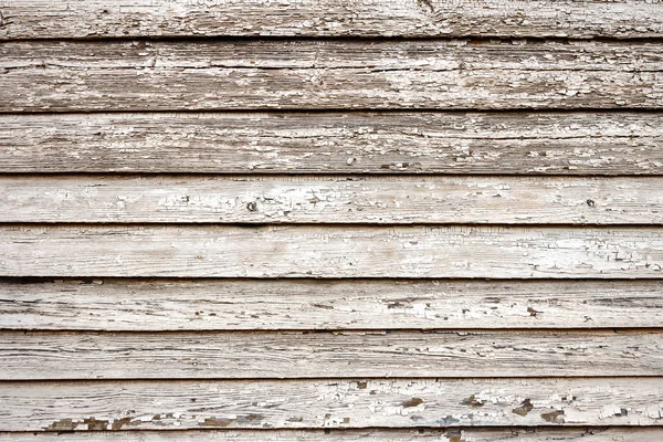 Peeling Whiter Paint Weathered Wood Planks Texture — Stock Photo, Image