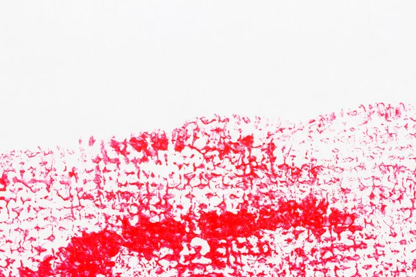 Κόκκινο Αφηρημένο Στίγματα Ακρυλικό Καλλιτεχνικό Υπόβαθρο Χρώμα Υφή Θραύσμα Του — Φωτογραφία Αρχείου
