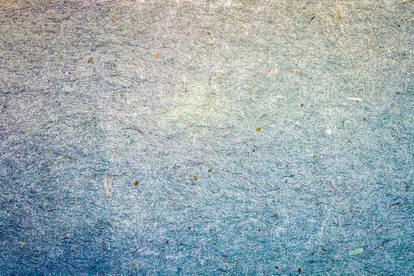 青色の手作りクラフト紙テクスチャ背景 古い和紙のテクスチャ — ストック写真