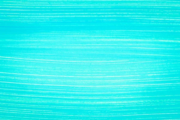 Abstract Brushed Cyan Hand Painted Acrylic Background Creative Abstract Hand — Stock Photo, Image