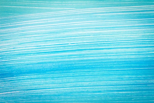 Abstract Brushed Cyan Hand Painted Acrylic Background Creative Abstract Hand — Stock Photo, Image