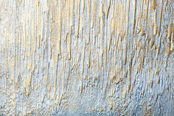 Fondo Textura Estuco Pared Forrado Plata Oro Pintura Pared Decorativa —  Fotos de Stock