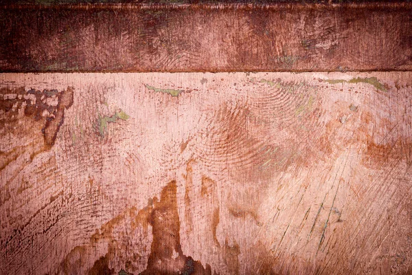 Scratched Dirty Dusty Copper Plate Texture Old Metal Background Cloudy — Stock Photo, Image