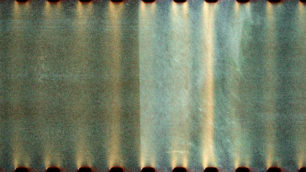 Prázdné Zrnitý Film Proužek Textury Pozadí Těžkými Obilí Více Světlo — Stock fotografie