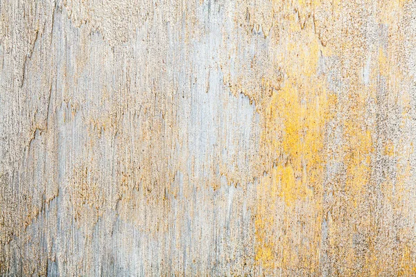 Parede Branca Dourada Bagunçado Fundo Textura Estuque Pintura Parede Decorativa — Fotografia de Stock