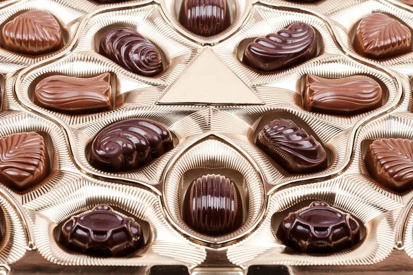 Close Shot Chocolates Box — Stock Photo, Image