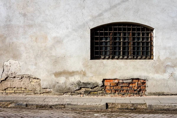 Aged Weathered Street Wall Window — Stock Photo, Image