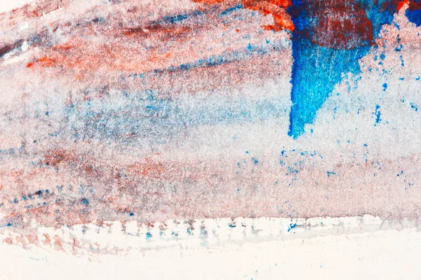 Абстрактный красный и синий акриловый фон — стоковое фото