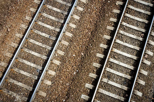 Velha via férrea — Fotografia de Stock