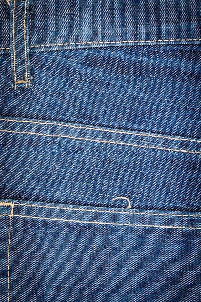 Modré džíny textura pozadí — Stock fotografie